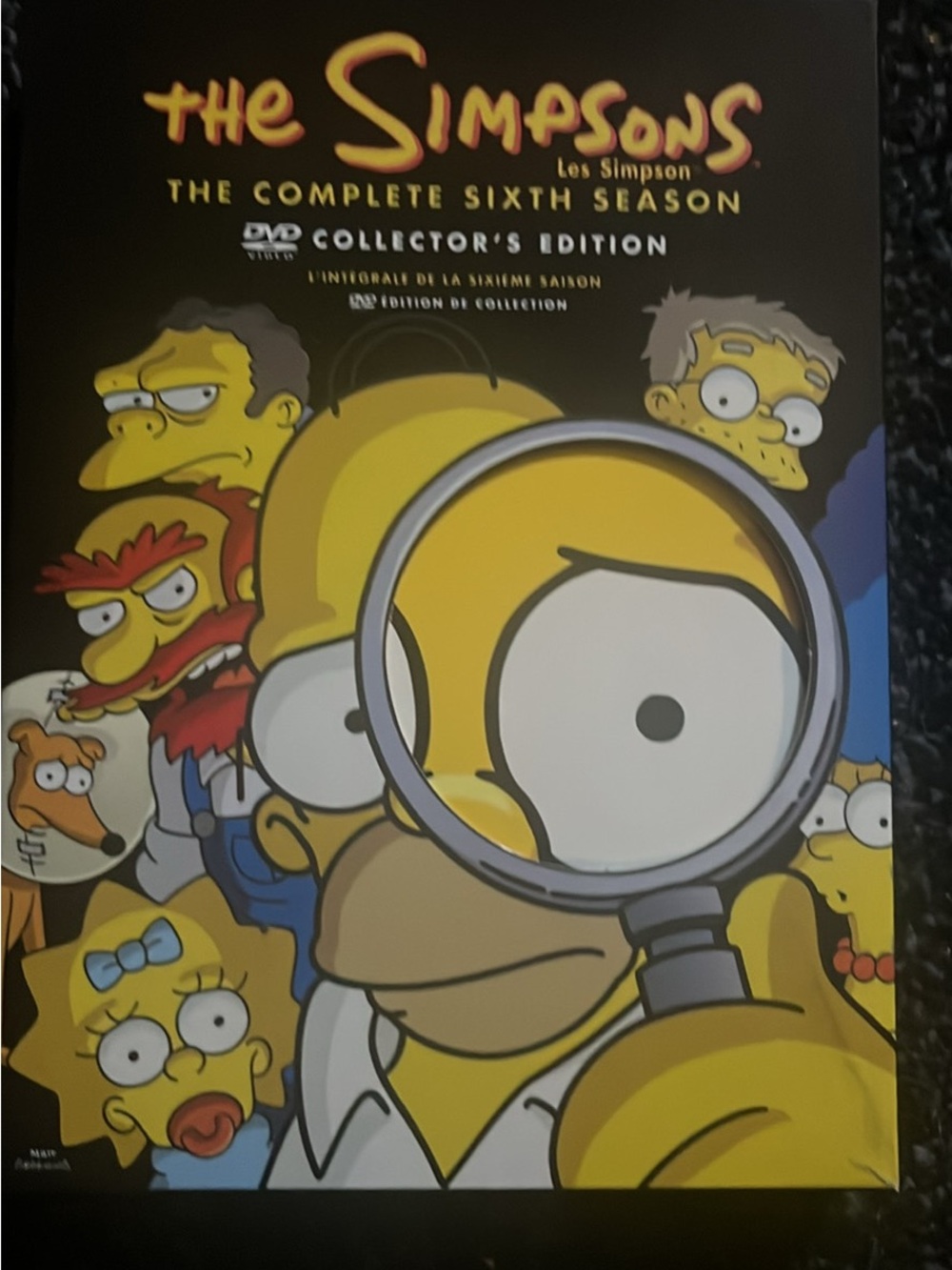 Fox The Simpsons Season 6 DVD Collector's Edition - Yellow, Black